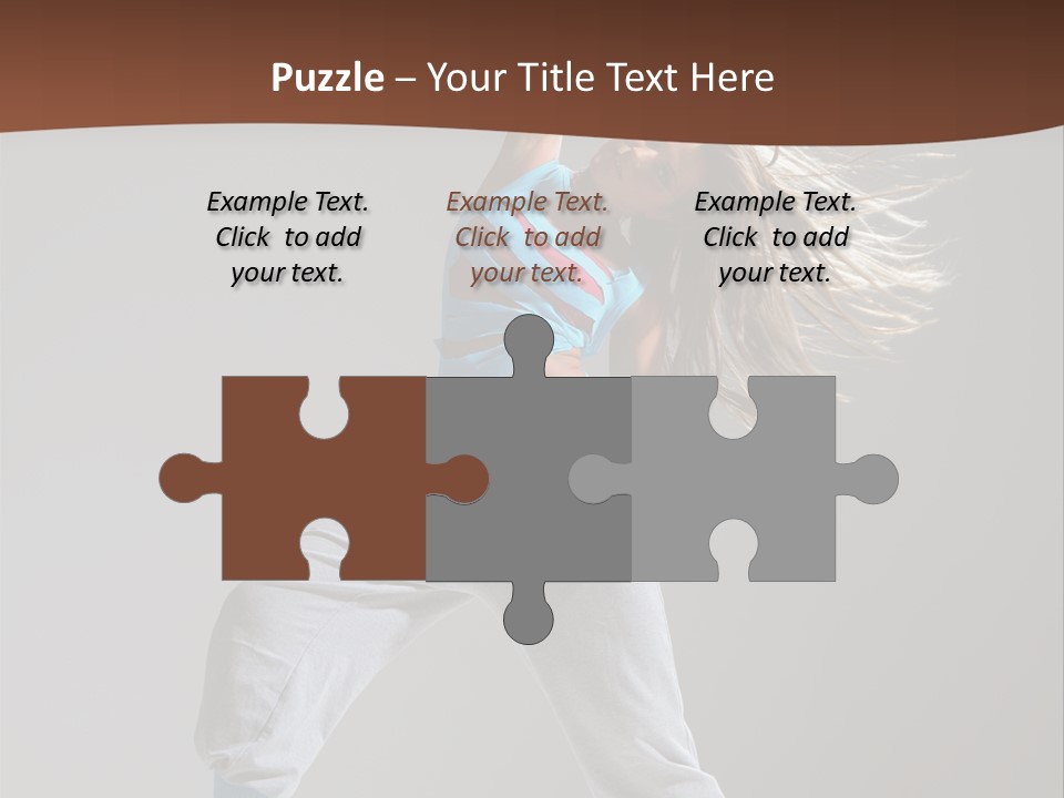 Aerobic Modern Hip Hop PowerPoint Template