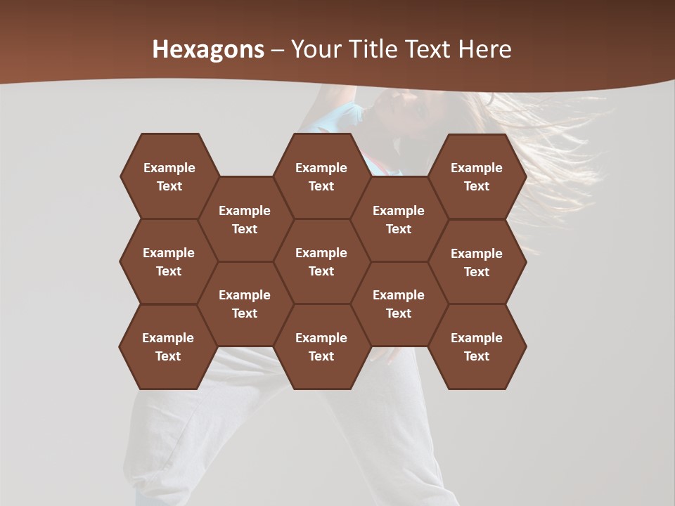 Aerobic Modern Hip Hop PowerPoint Template