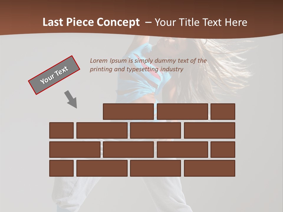 Aerobic Modern Hip Hop PowerPoint Template