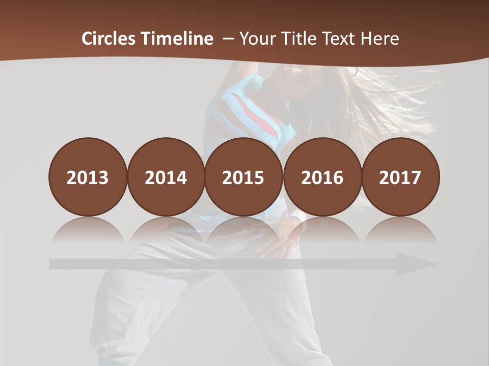 Aerobic Modern Hip Hop PowerPoint Template