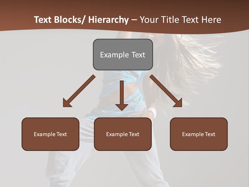 Aerobic Modern Hip Hop PowerPoint Template