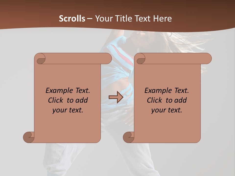 Aerobic Modern Hip Hop PowerPoint Template