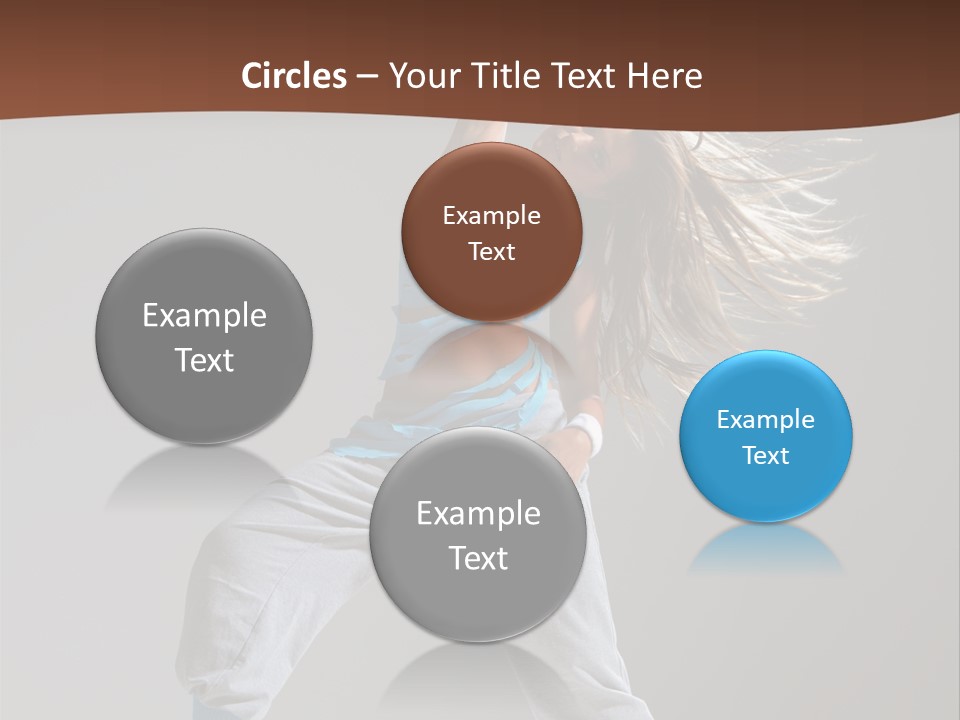 Aerobic Modern Hip Hop PowerPoint Template