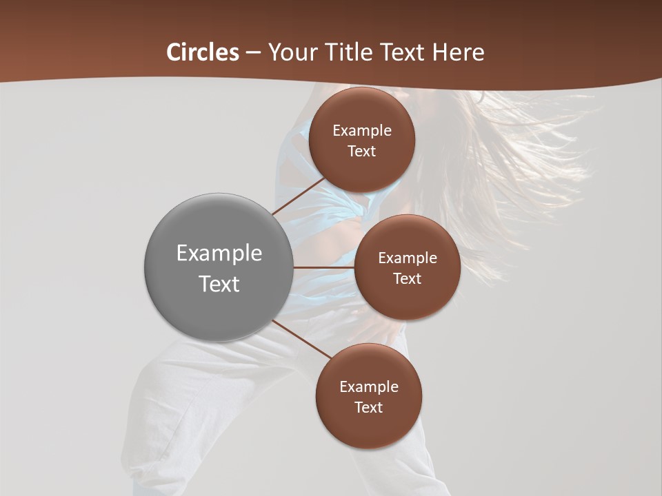 Aerobic Modern Hip Hop PowerPoint Template