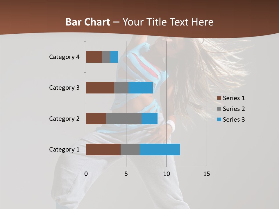 Aerobic Modern Hip Hop PowerPoint Template