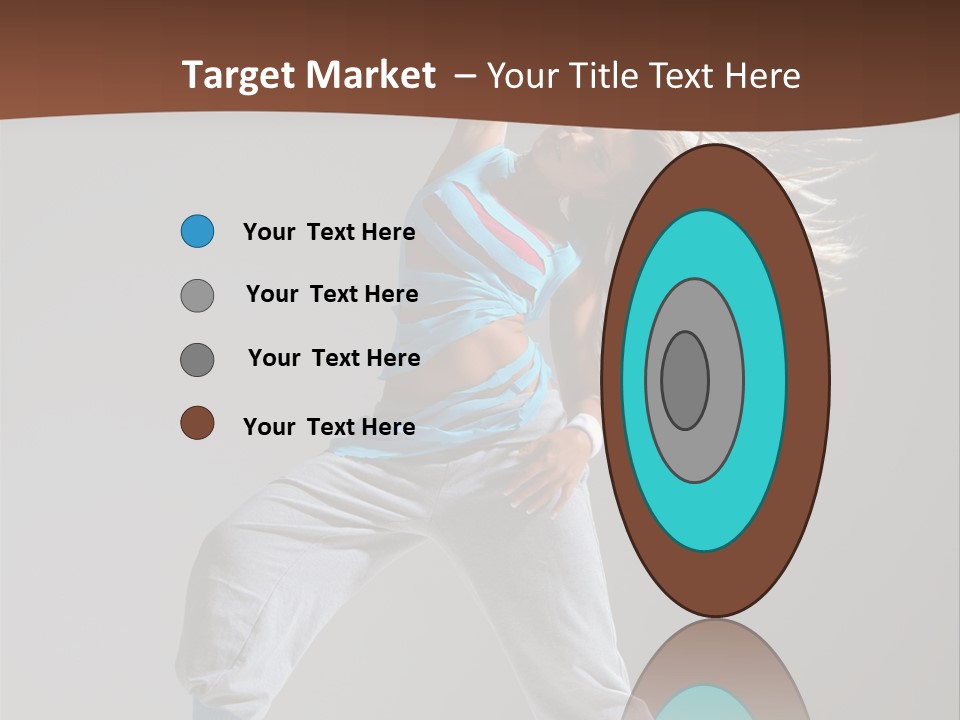 Aerobic Modern Hip Hop PowerPoint Template