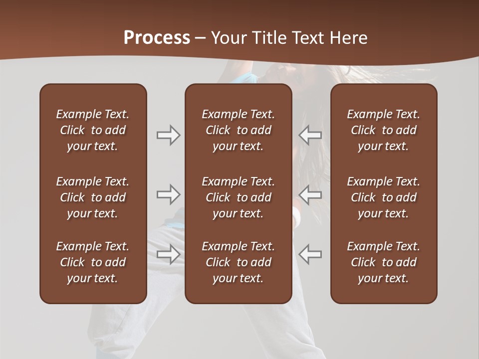 Aerobic Modern Hip Hop PowerPoint Template