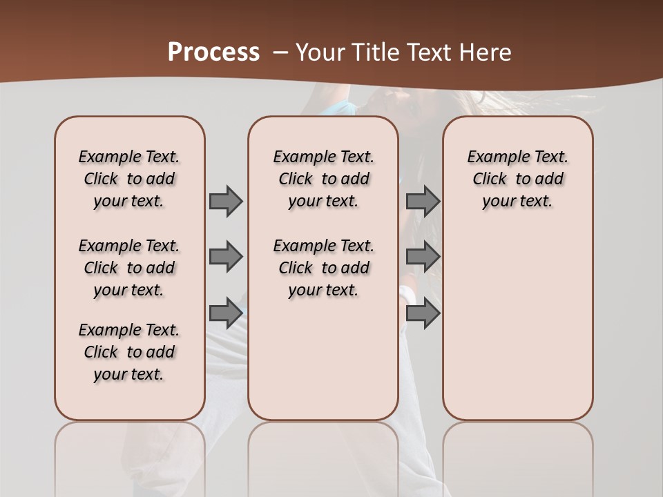 Aerobic Modern Hip Hop PowerPoint Template