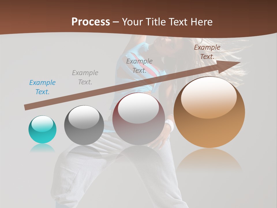 Aerobic Modern Hip Hop PowerPoint Template