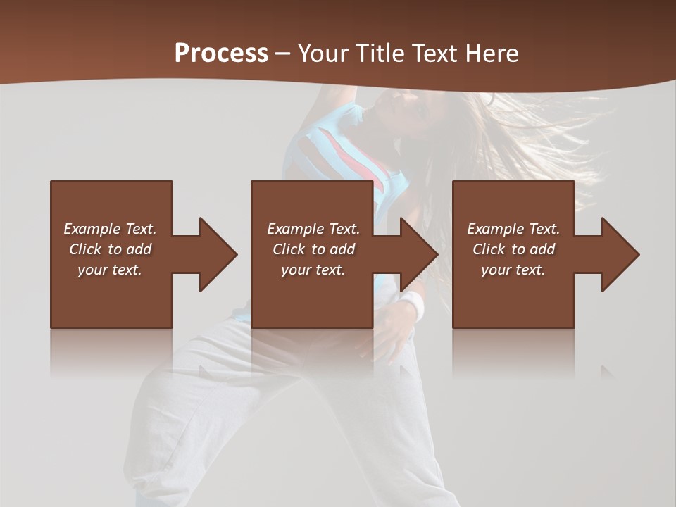 Aerobic Modern Hip Hop PowerPoint Template