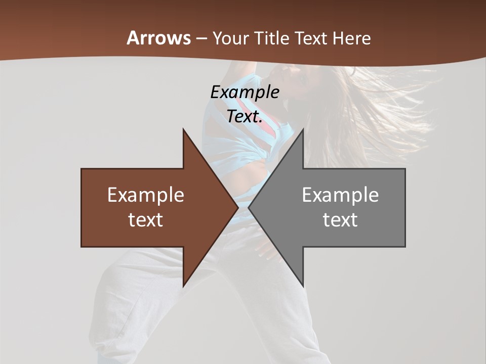 Aerobic Modern Hip Hop PowerPoint Template