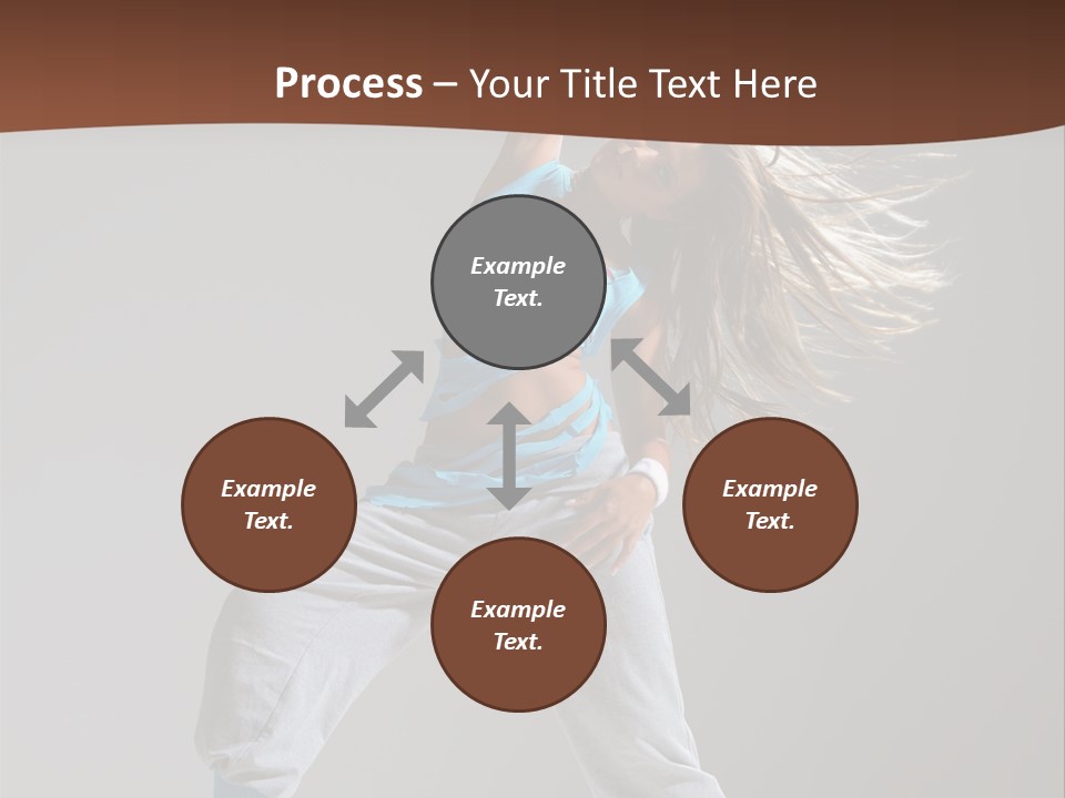 Aerobic Modern Hip Hop PowerPoint Template