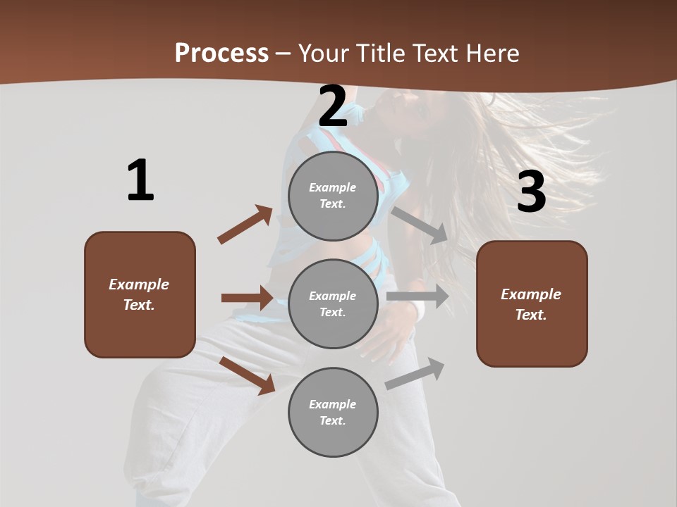 Aerobic Modern Hip Hop PowerPoint Template