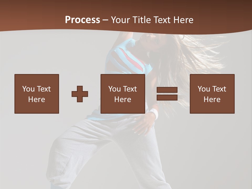 Aerobic Modern Hip Hop PowerPoint Template