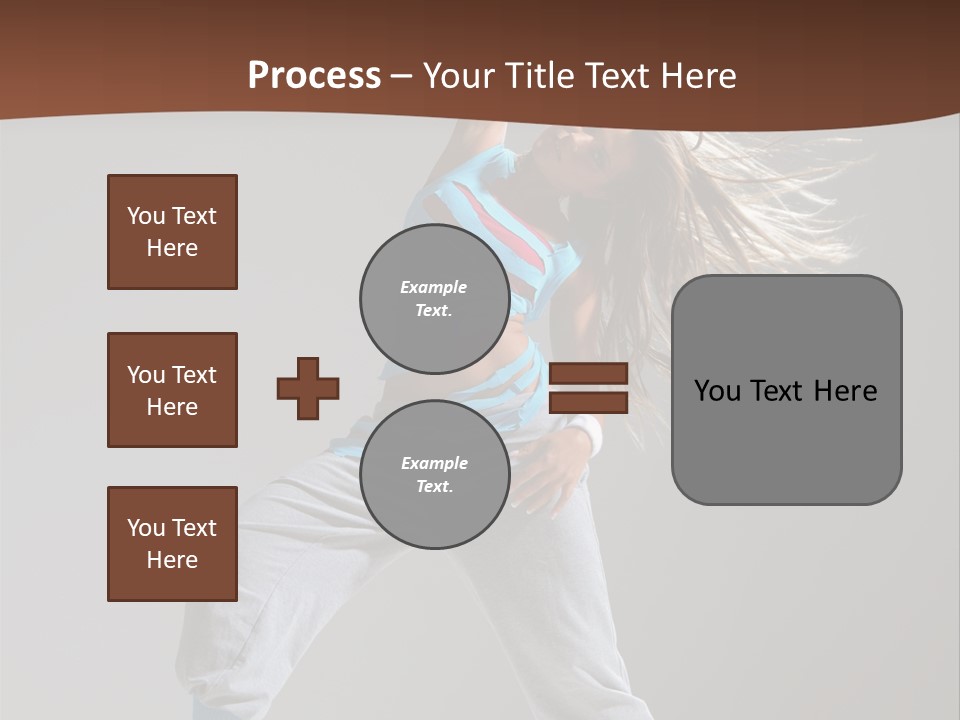 Aerobic Modern Hip Hop PowerPoint Template