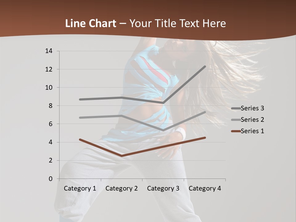 Aerobic Modern Hip Hop PowerPoint Template