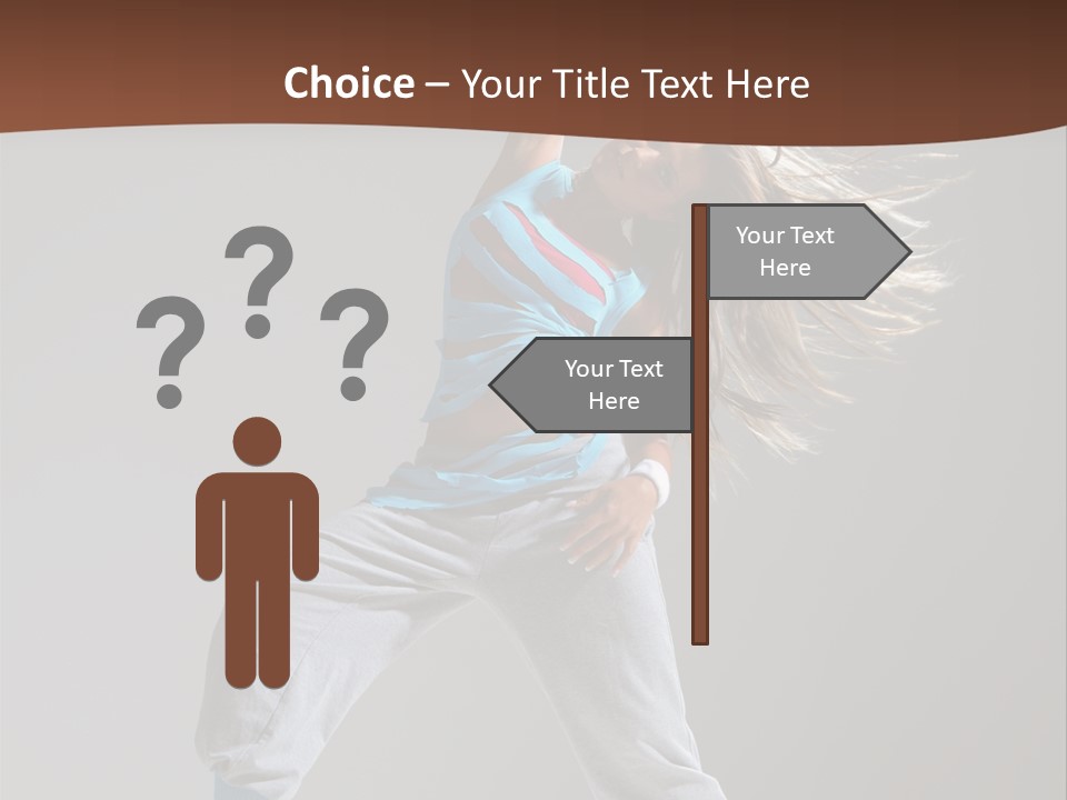 Aerobic Modern Hip Hop PowerPoint Template