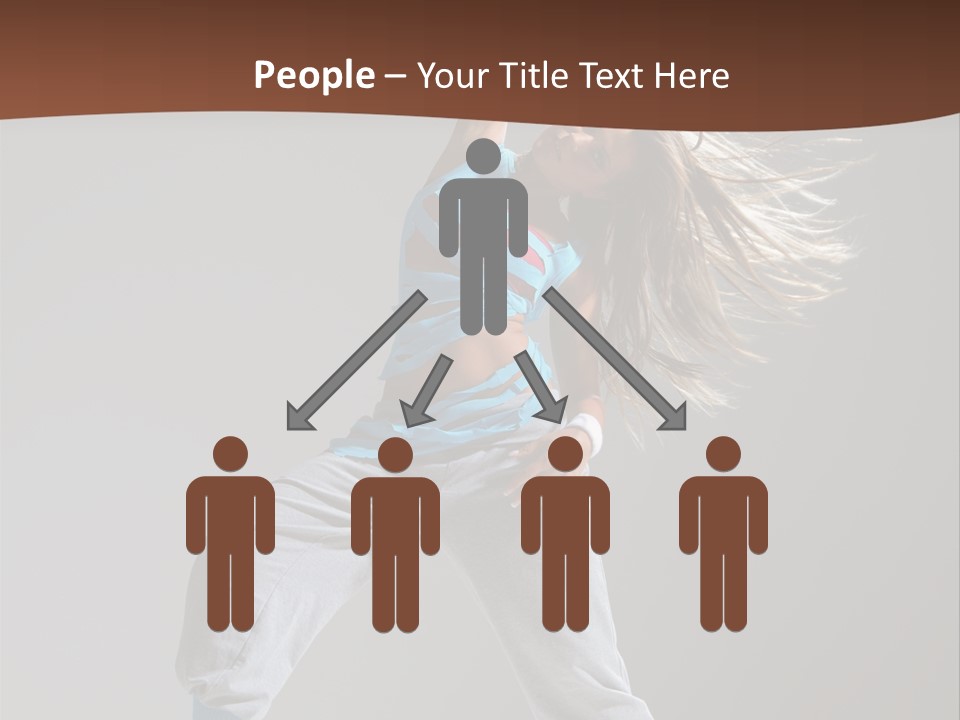 Aerobic Modern Hip Hop PowerPoint Template