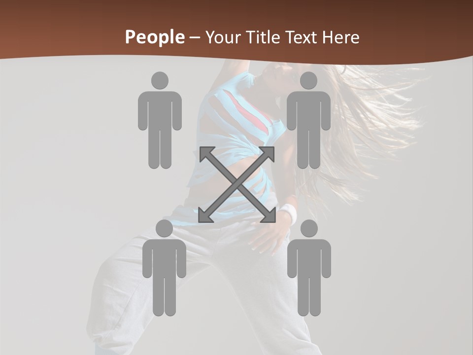 Aerobic Modern Hip Hop PowerPoint Template