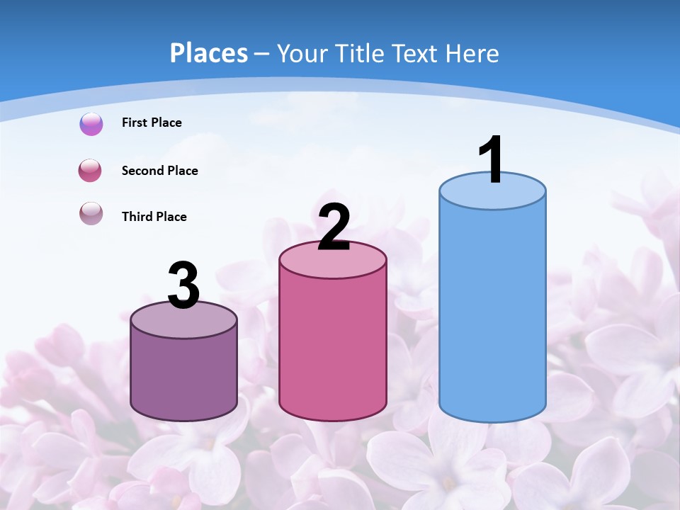 Bud Symbol Romance PowerPoint Template