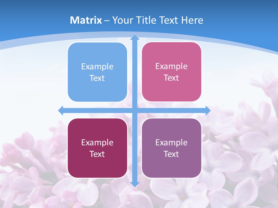Bud Symbol Romance PowerPoint Template