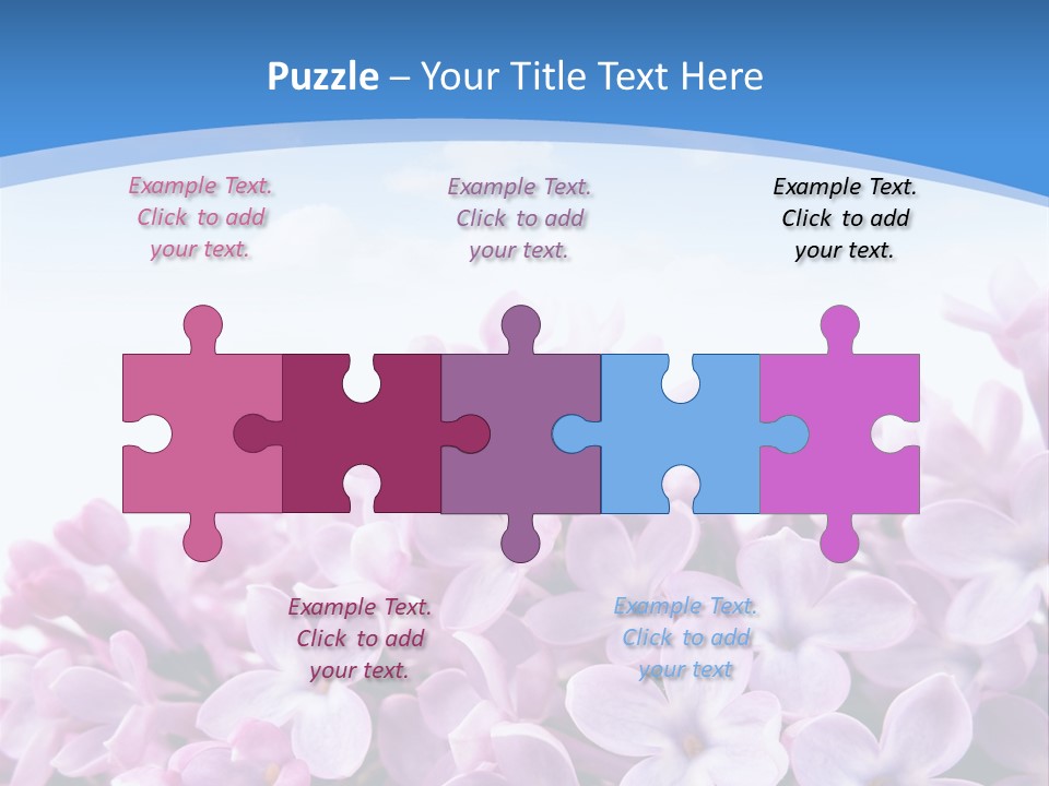 Bud Symbol Romance PowerPoint Template