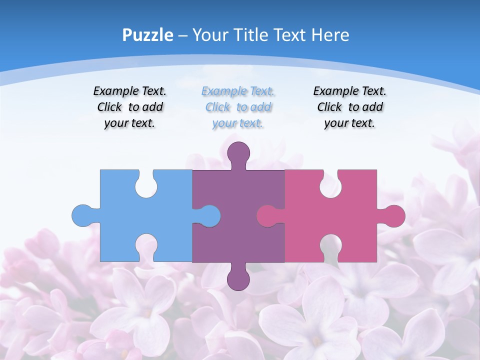 Bud Symbol Romance PowerPoint Template