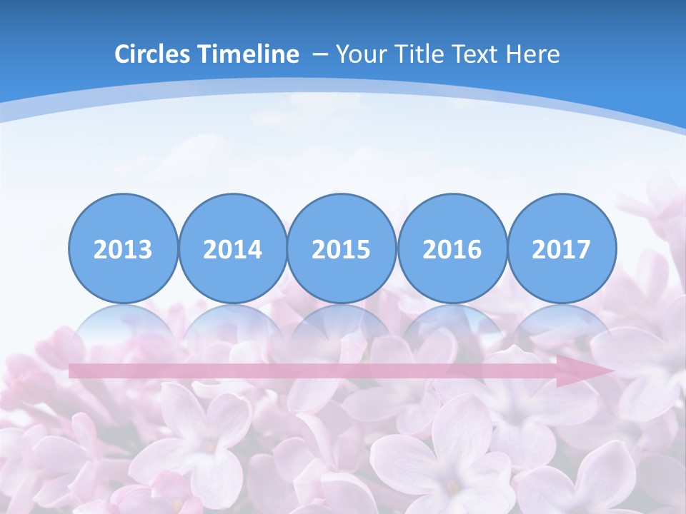 Bud Symbol Romance PowerPoint Template