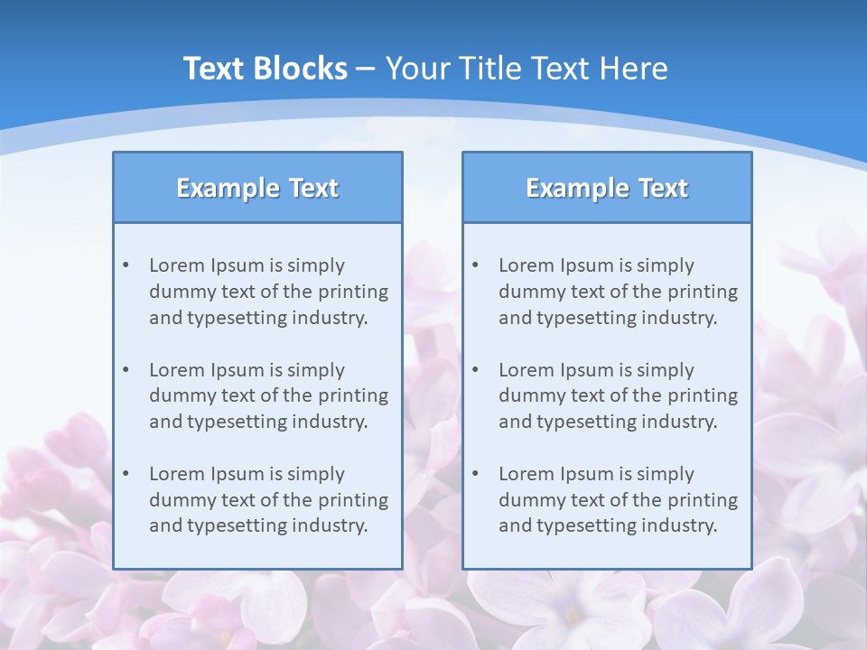 Bud Symbol Romance PowerPoint Template