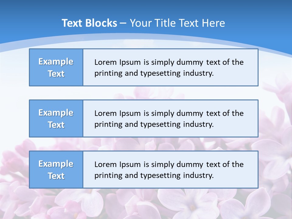 Bud Symbol Romance PowerPoint Template