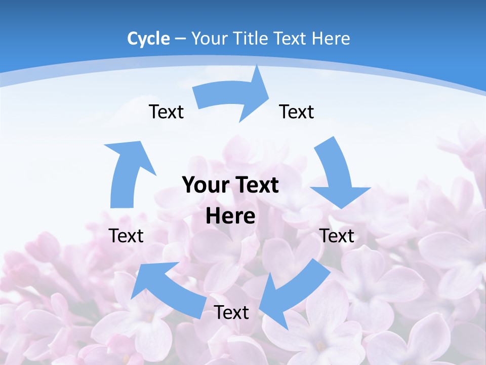 Bud Symbol Romance PowerPoint Template