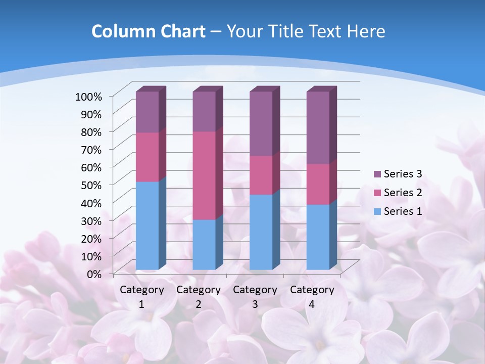 Bud Symbol Romance PowerPoint Template