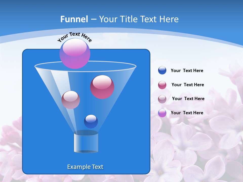 Bud Symbol Romance PowerPoint Template