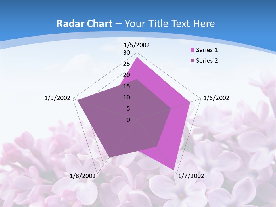 Bud Symbol Romance PowerPoint Template