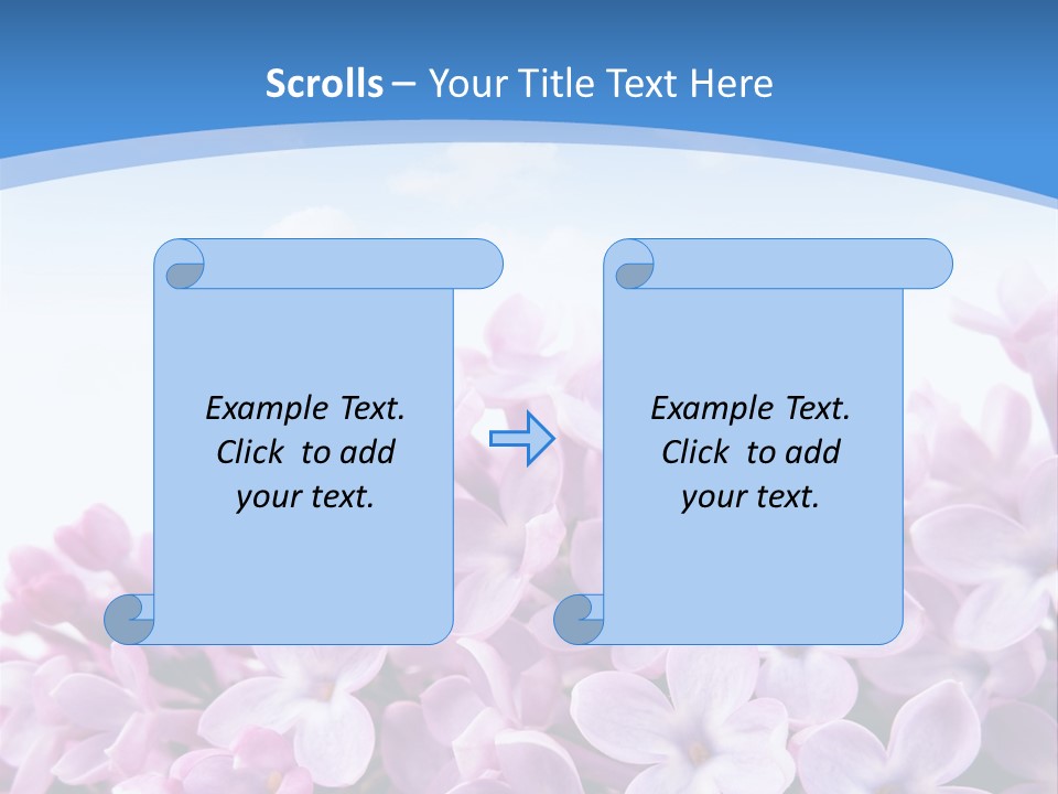 Bud Symbol Romance PowerPoint Template
