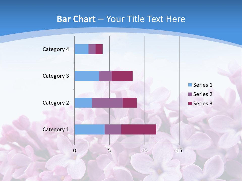 Bud Symbol Romance PowerPoint Template