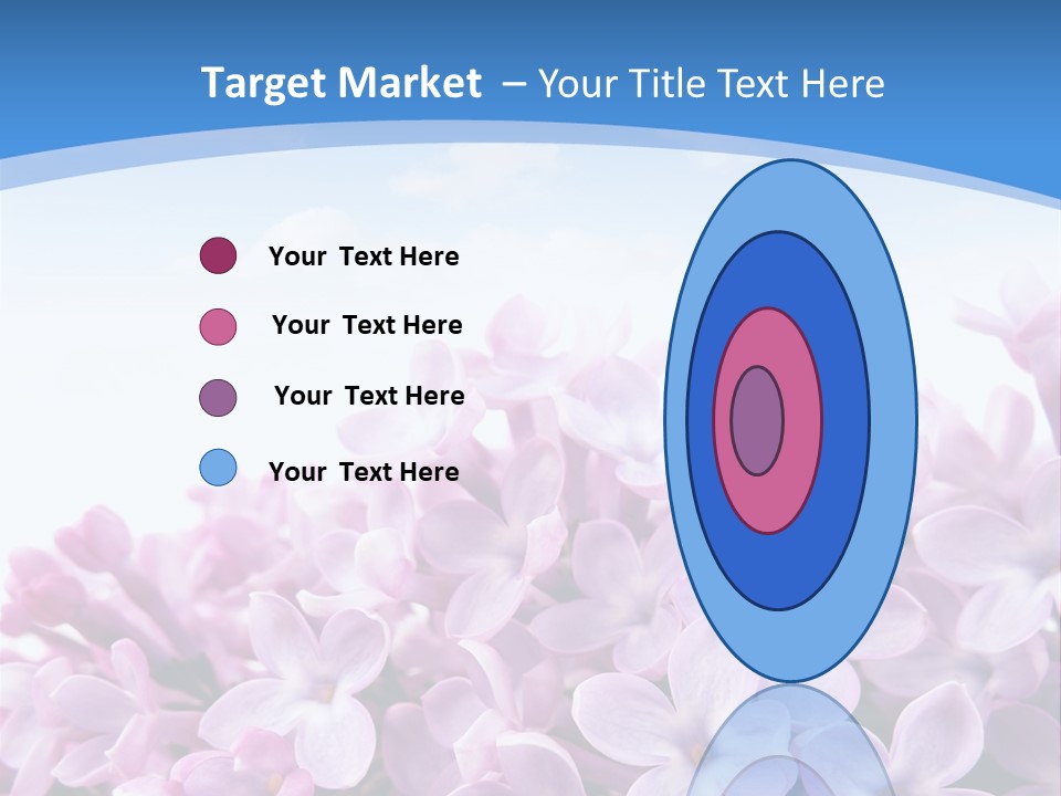 Bud Symbol Romance PowerPoint Template