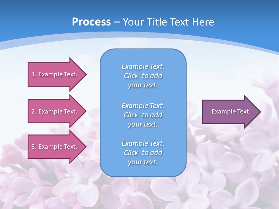 Bud Symbol Romance PowerPoint Template