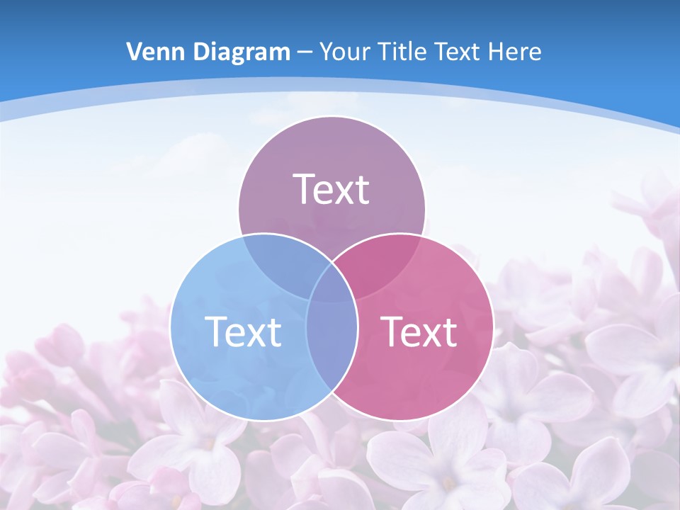 Bud Symbol Romance PowerPoint Template