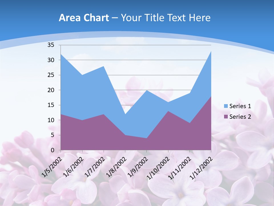Bud Symbol Romance PowerPoint Template