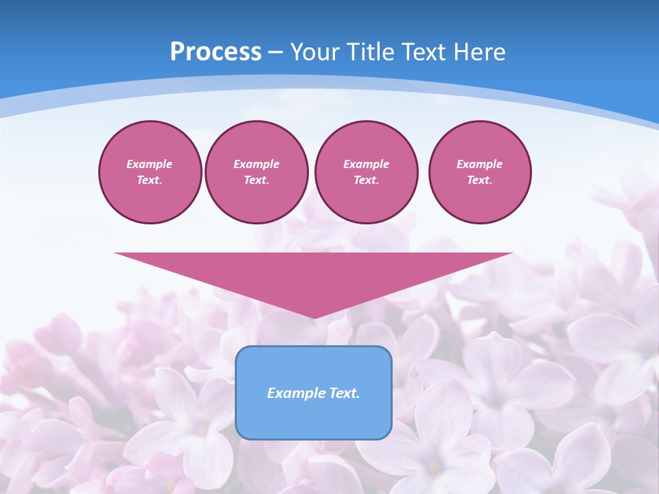 Bud Symbol Romance PowerPoint Template