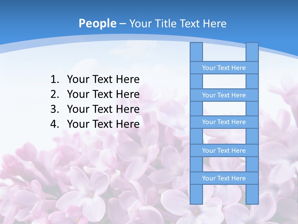 Bud Symbol Romance PowerPoint Template