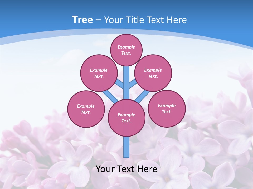 Bud Symbol Romance PowerPoint Template