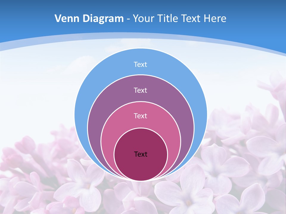 Bud Symbol Romance PowerPoint Template