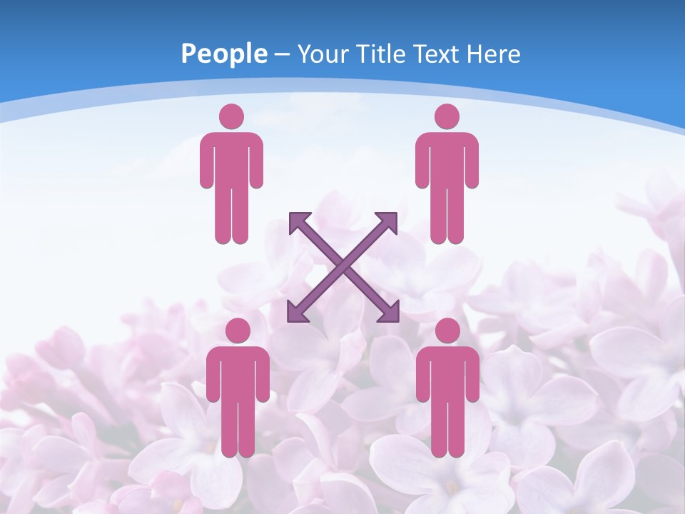 Bud Symbol Romance PowerPoint Template