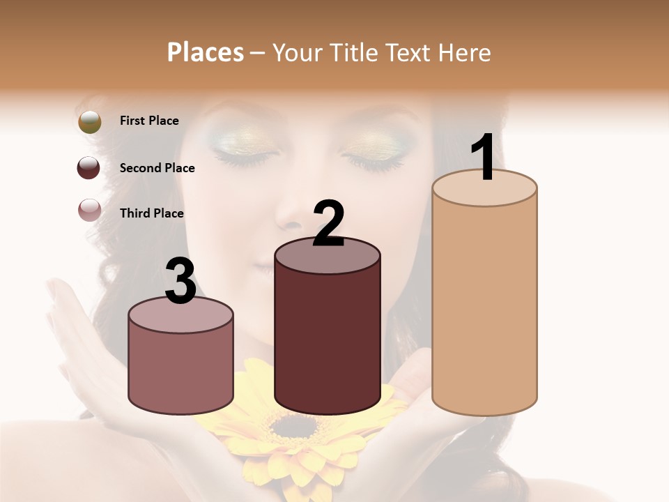 Aroma Girl Beauty PowerPoint Template