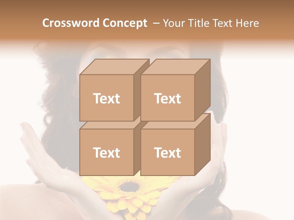 Aroma Girl Beauty PowerPoint Template