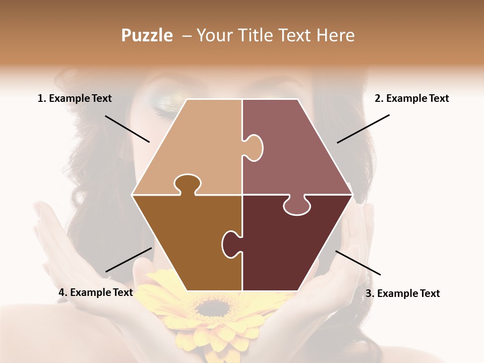 Aroma Girl Beauty PowerPoint Template