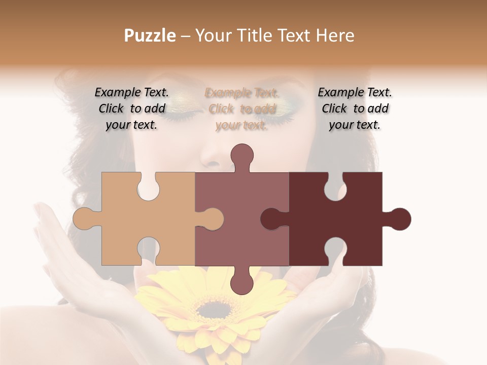 Aroma Girl Beauty PowerPoint Template