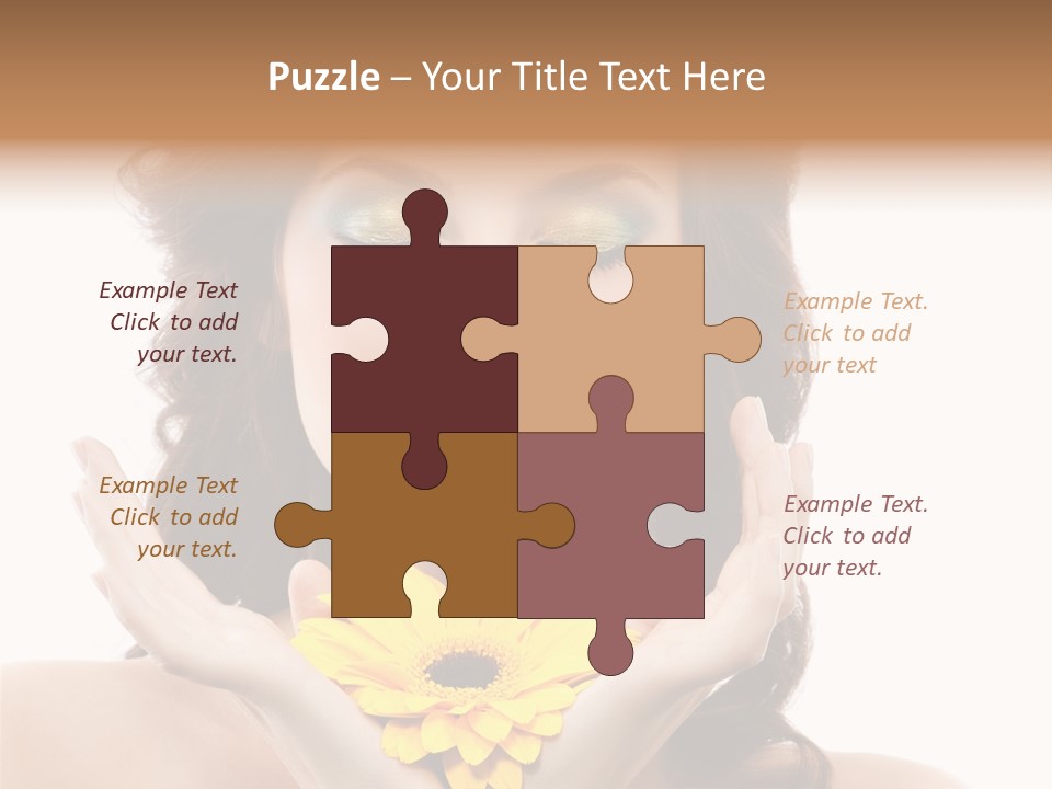 Aroma Girl Beauty PowerPoint Template